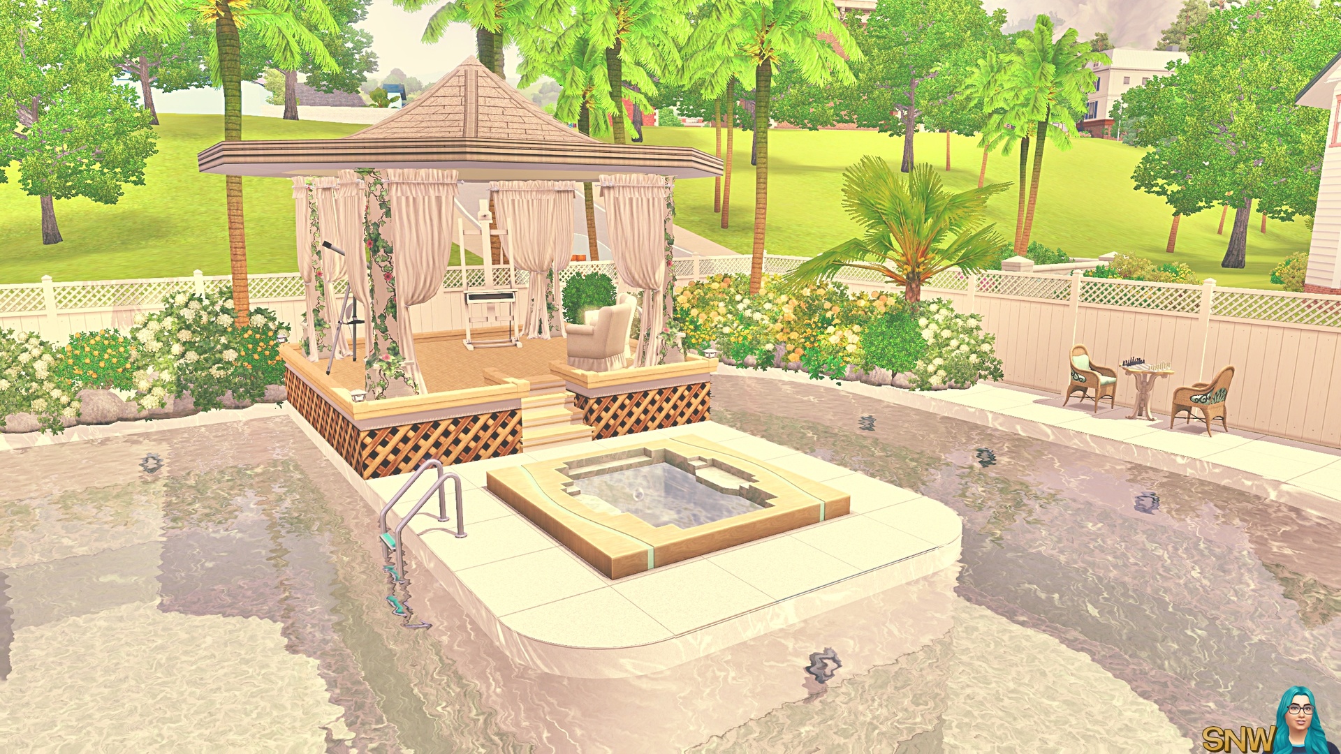 Building beach house sims 3