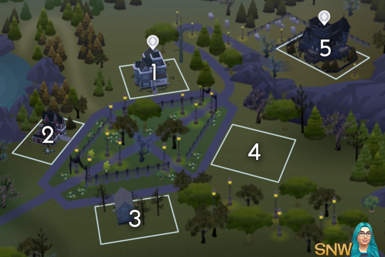 The Sims 4: Forgotten Hollow world neighbourhood #1