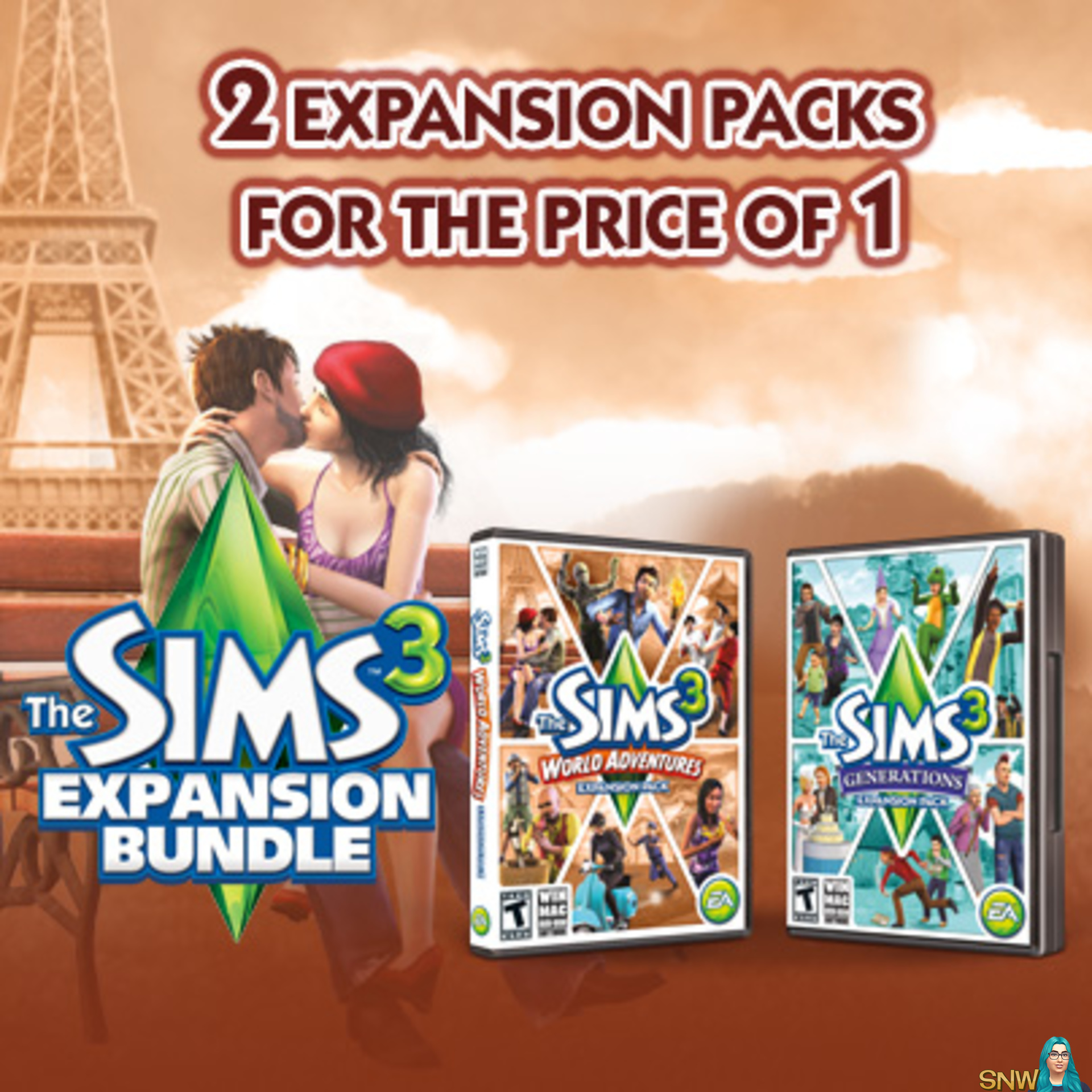 cheap sims 3 expansion packs