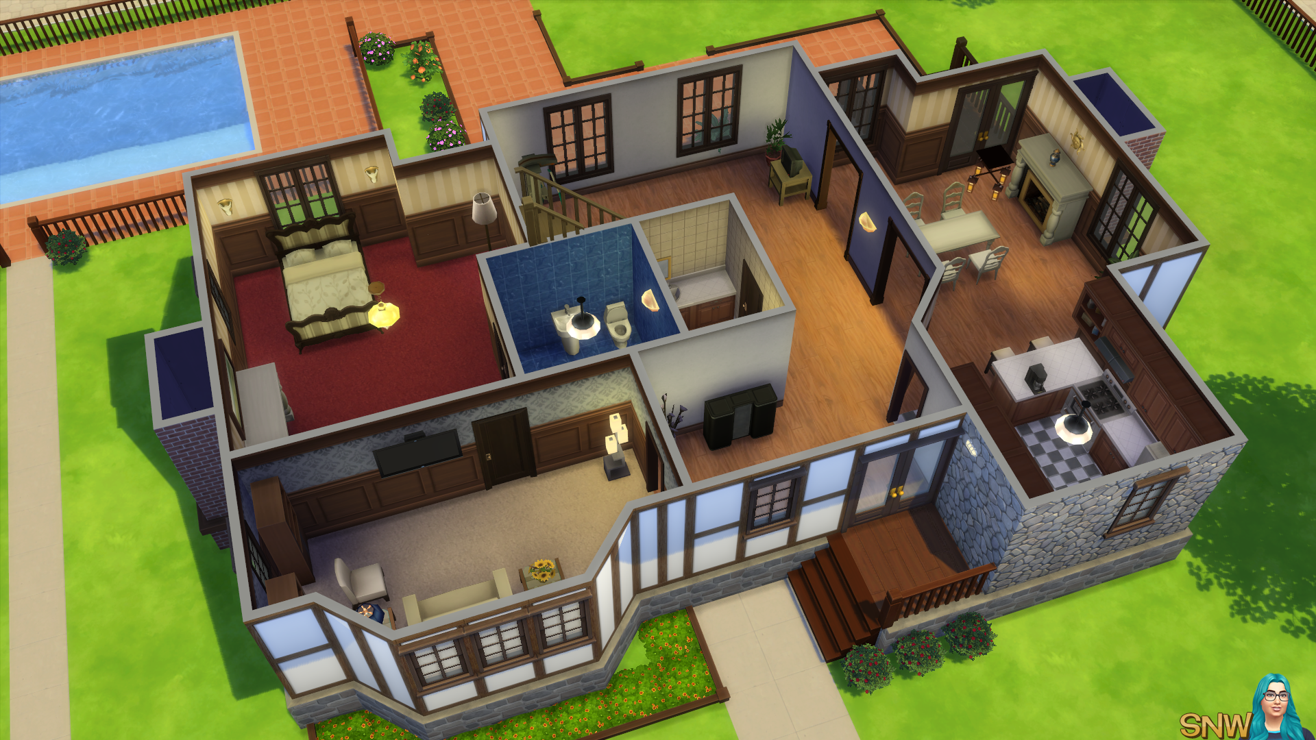 Pleasant Home Snw Simsnetwork Com