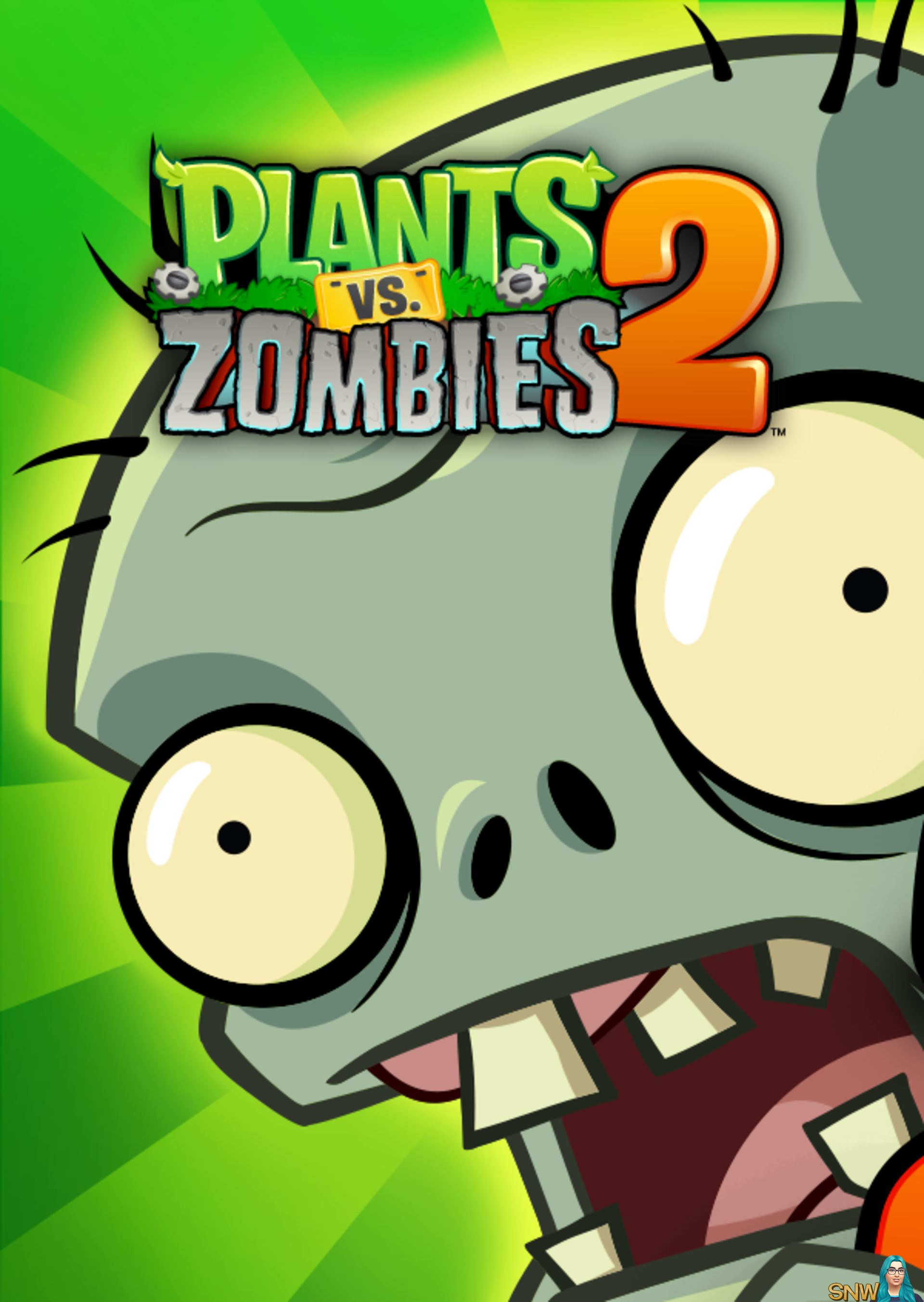 Обои plants vs zombies 2 на телефон