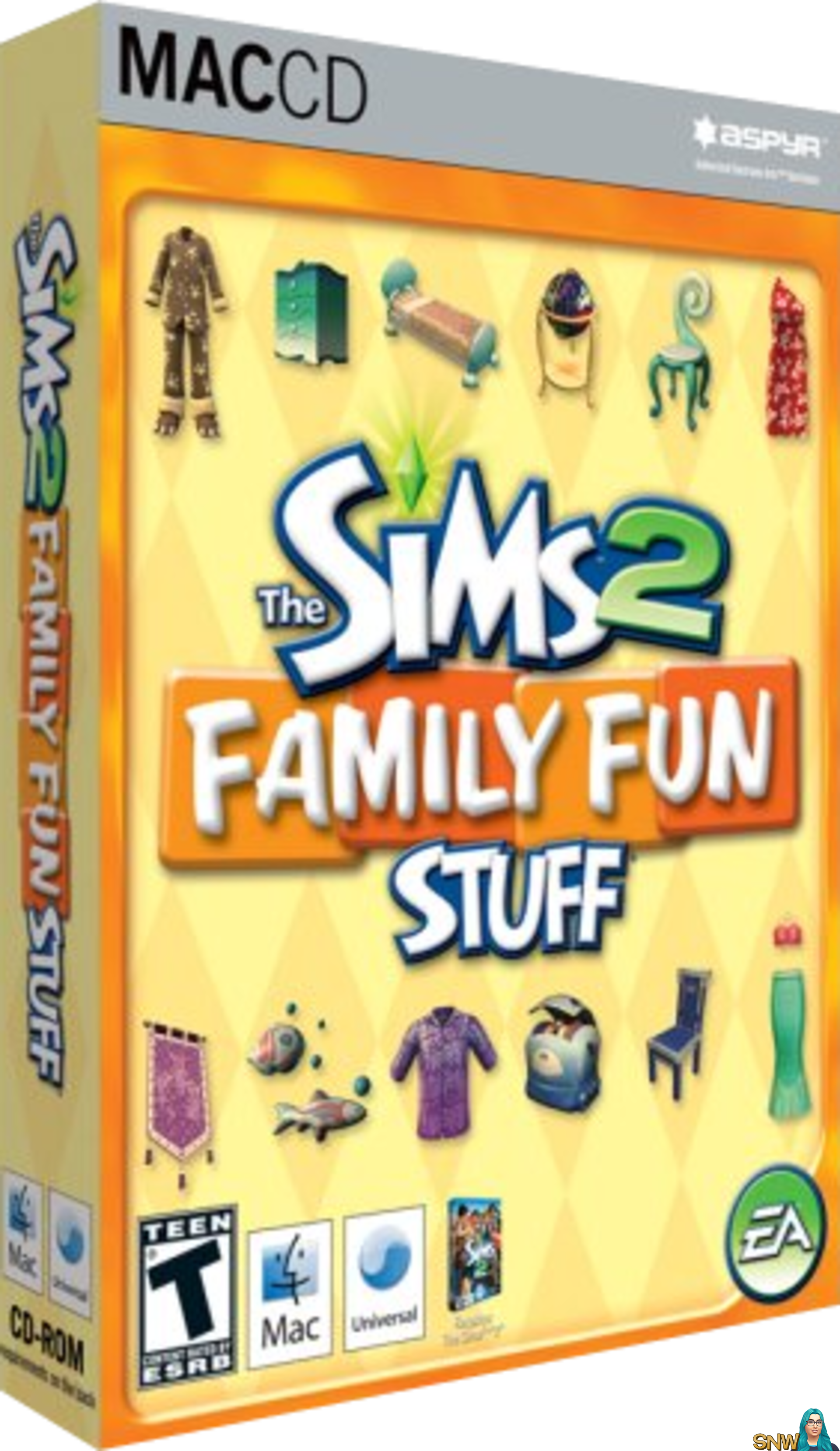 sims 2 family fun stuff