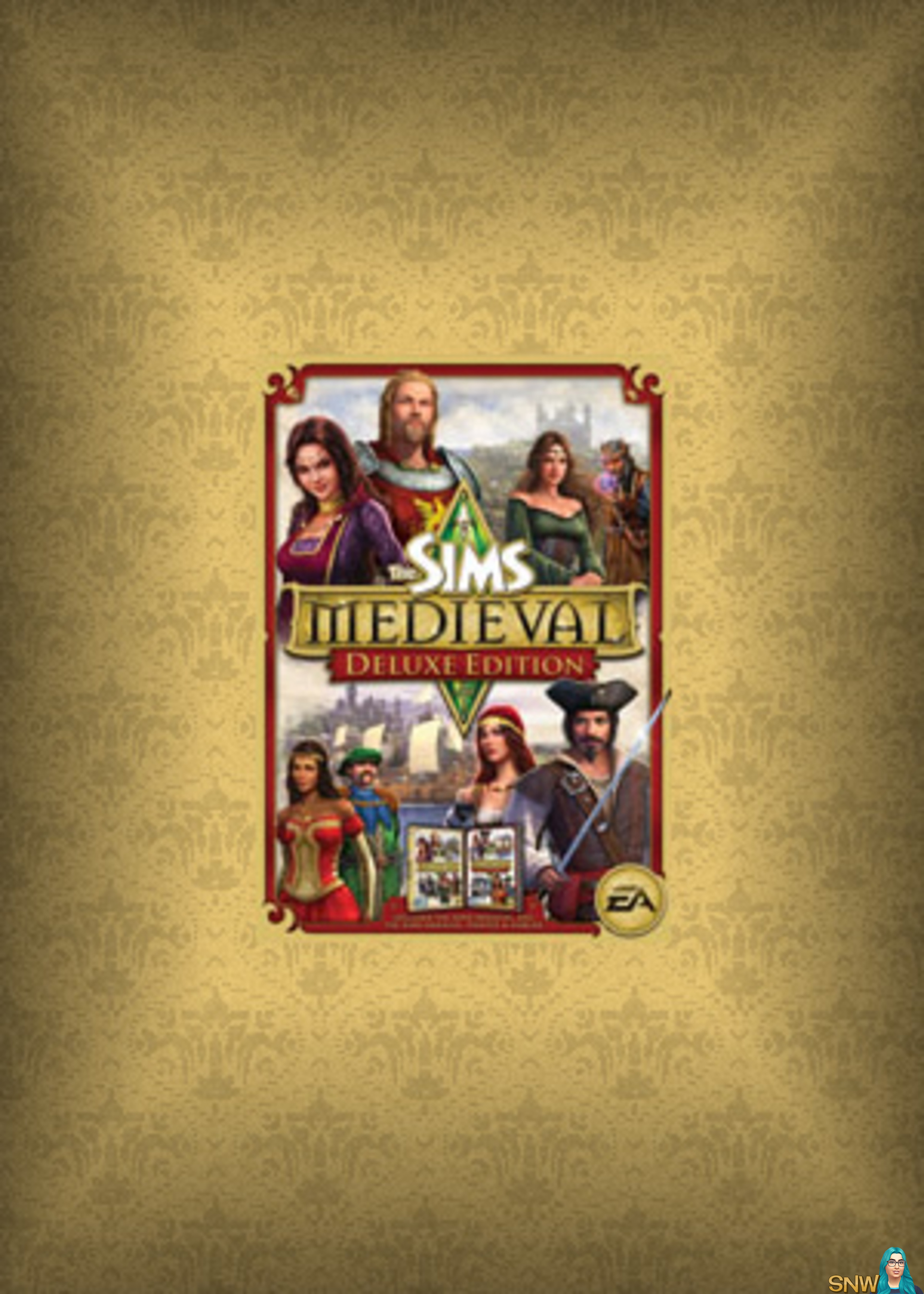 what comes in the sims medieval deluxe edition