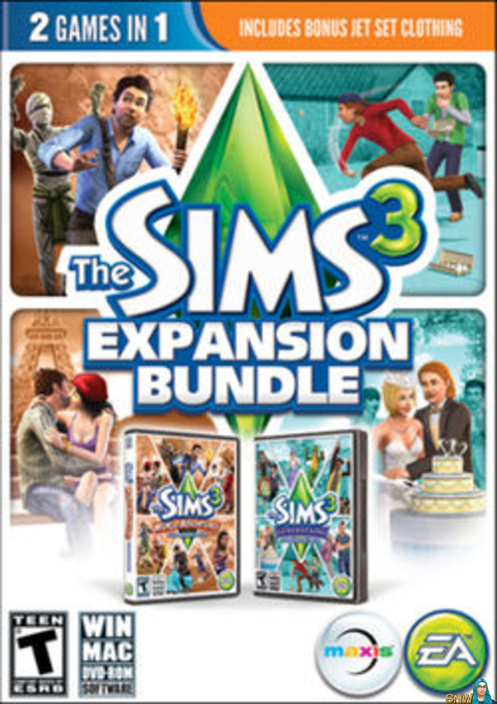 origin sims 3 expansion packs