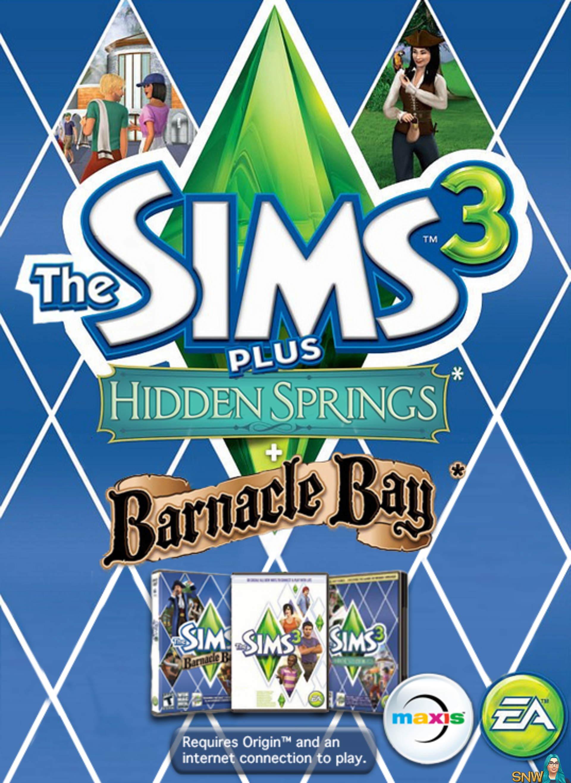 the sims 3 hidden springs based on what city
