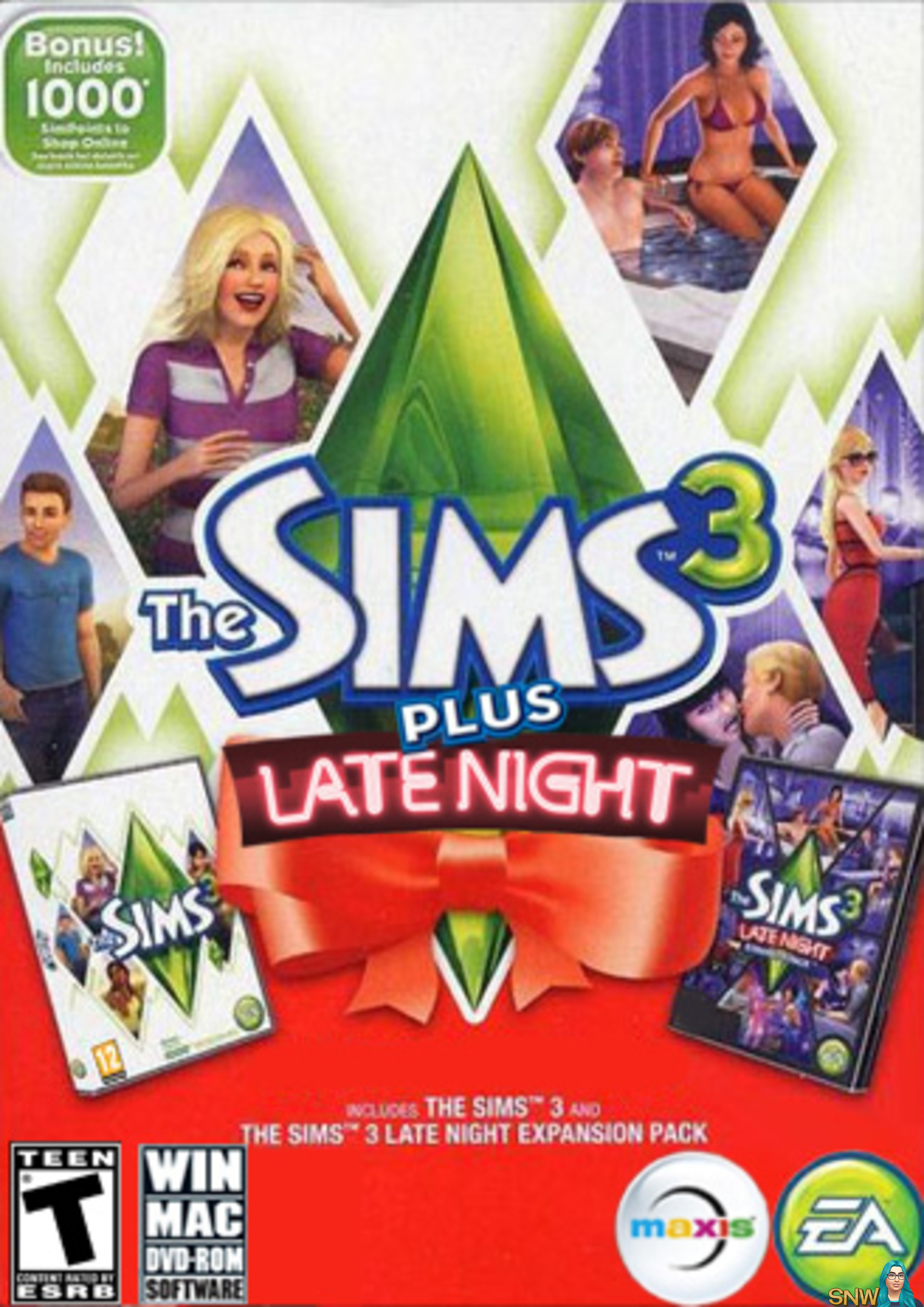 sims 3 late night